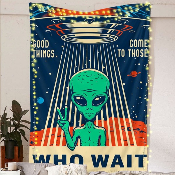 Alien Patience Tapestry