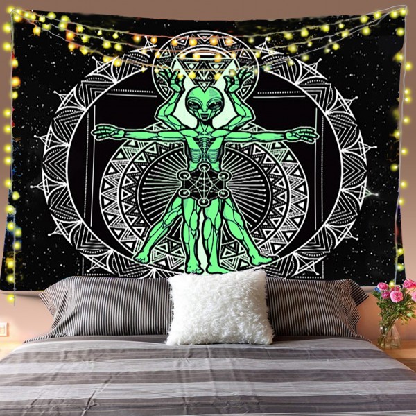Alien Ritual Tapestry
