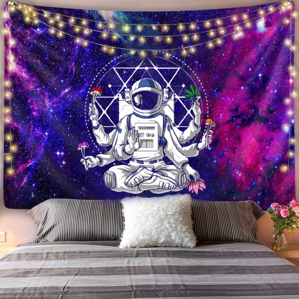 Psychedelic Astronaut Tapestry