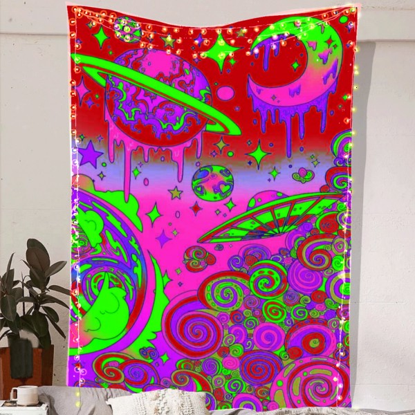 Trippy Outer Space Tapestry