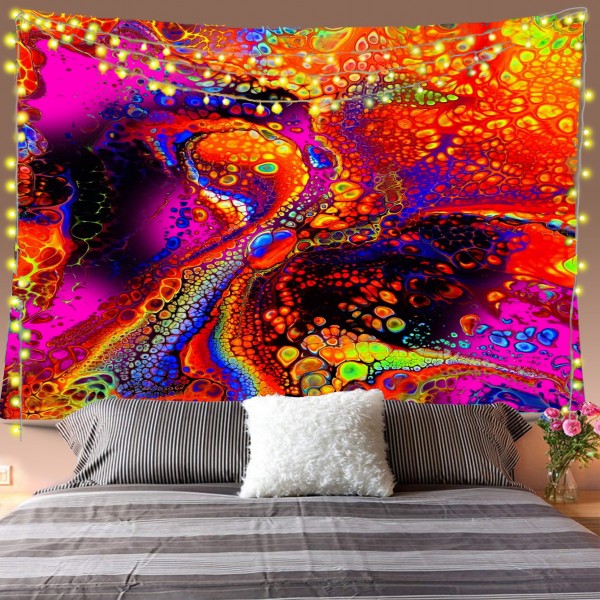 Psychedelic Eruption Tapestry