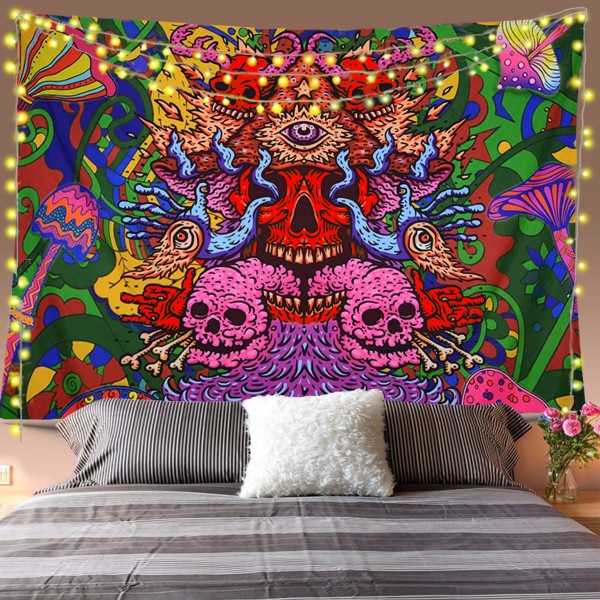 Skulls Eye Tapestry
