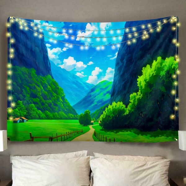 Beautiful Valley Tapestry