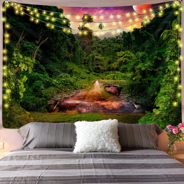 Real Junglescape Tapestry