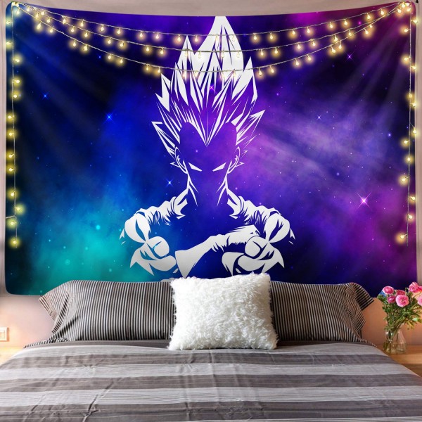 Purple Space Saiyan Tapestry