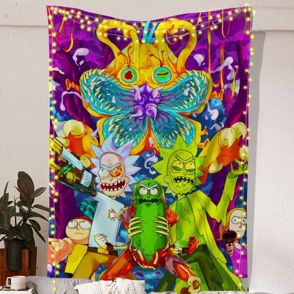 Pickle Rick Tapestry