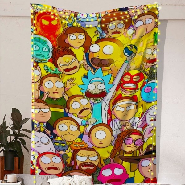 Ricks Morty Tapestry