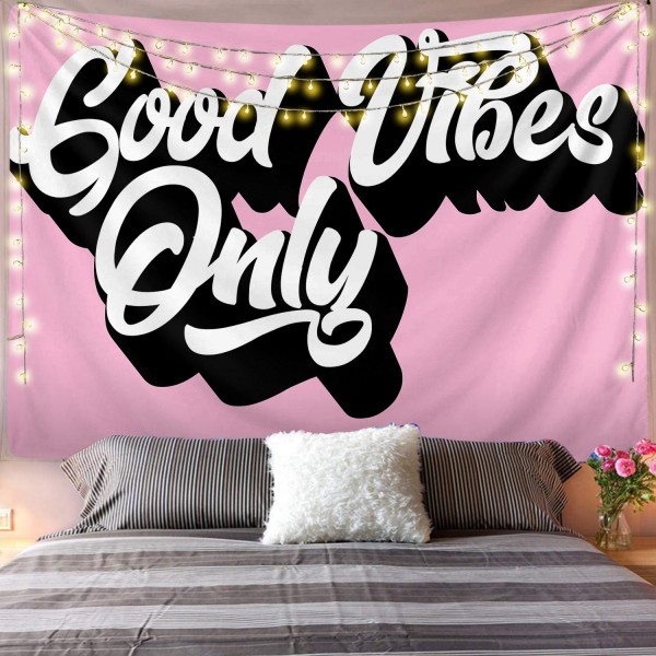 GOOD VIBES ONLY Tapestry