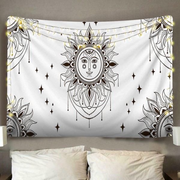 Boho Moon Tapestry