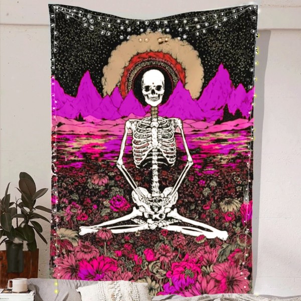 Bones And Roses Tapestry