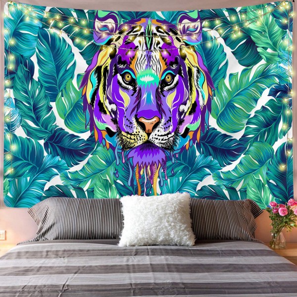 Drippy Tiger Tapestry