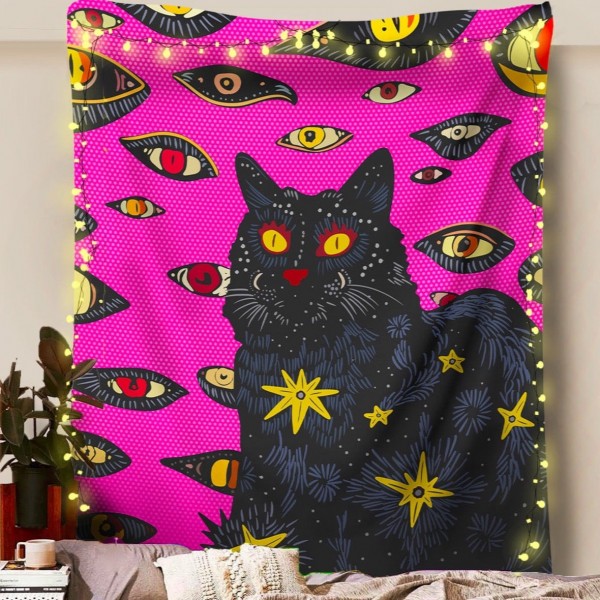 Cat Eyes Tapestry