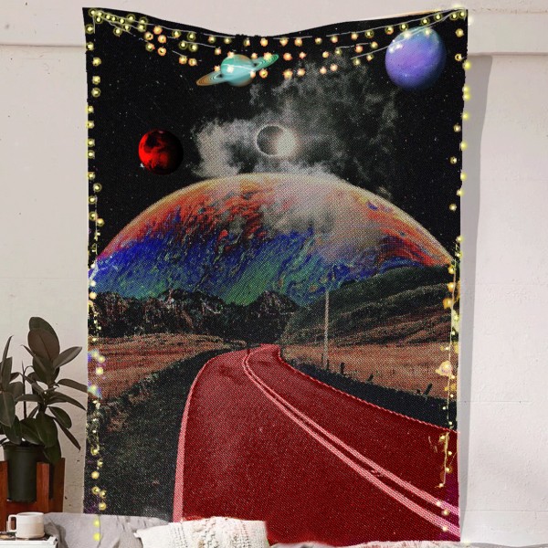 Space Road Tapestry
