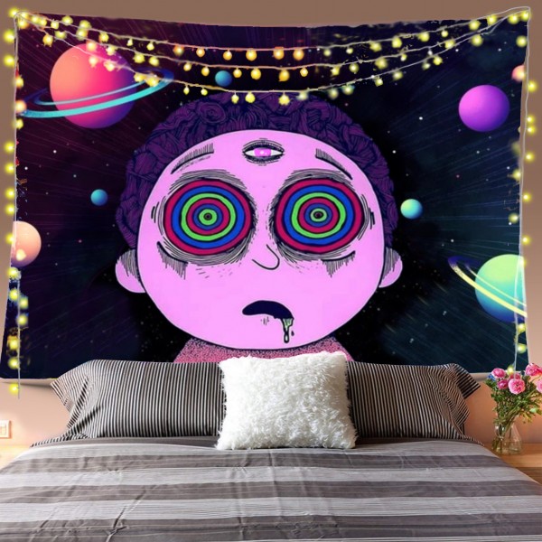 Trippy Morty Tapestry