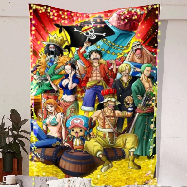 Luffys Journey Tapestry
