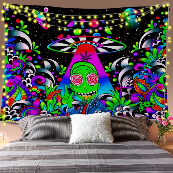 Alien Rick Tapestry