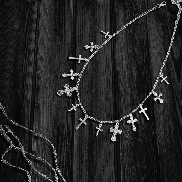 Crossed Necklace